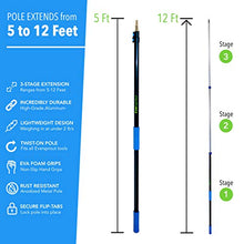 Load image into Gallery viewer, EVERSPROUT 5-to-13 Foot Cobweb Duster and Extension-Pole Combo (20 Ft. Reach)