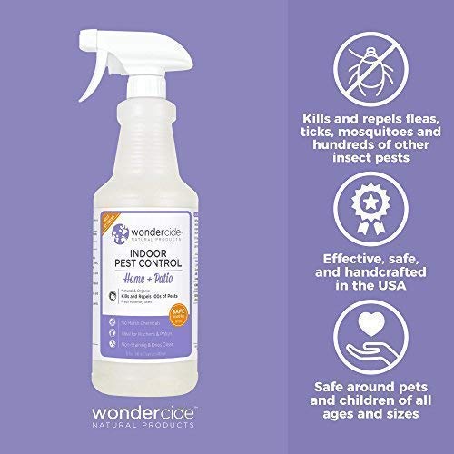 Wondercide Natural Products - Indoor Pest Control Spray for Home and  Kitchen - Fly Ant Spider Roach Flea Bug Killer and Insect Repellent -  Eco-Friendly Pet and Family Safe 32 oz Peppermint