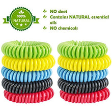 Load image into Gallery viewer, Mosquito Repellent Bracelet,100% Natural Non-Toxic (24 Pack)