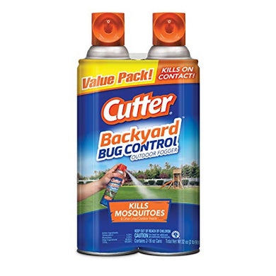 Cutter Backyard Bug Control Outdoor Fogger (16 oz. Cans, 2 Pack)