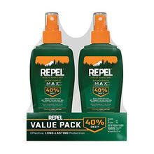 Load image into Gallery viewer, Repel Insect Repellent Sportsmen Max Formula Spray Pump 40% DEET, 2/6-Ounce