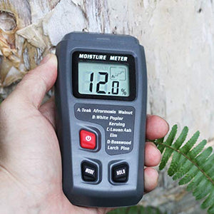 Bside EMT01 Handheld Digital Wood Moisture Meter with Large LCD Display