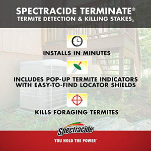 Spectracide Terminate Termite Detection & Killing Stakes (15 Stakes)