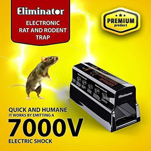 Eliminator Electronic Rodent Trap, Kills Mice, Rats, Chipmunks and Squirrels Without Poison