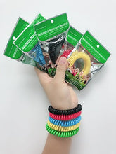 Load image into Gallery viewer, Mosquito Repellent Bracelet,100% Natural Non-Toxic (24 Pack)