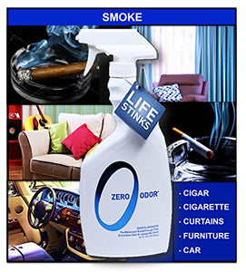Zero Odor Multi-Purpose Household Odor Eliminator (16 oz Spray Bottle)