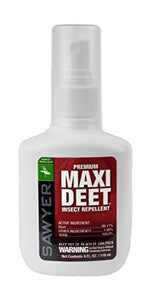 Sawyer Premium Maxi-DEET Insect Repellent Pump Spray, 4-Ounce