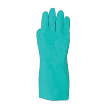 Load image into Gallery viewer, SHOWA 730 Nitrile Cotton Flock-lined Chemical Resistant Glove, Large (Pack of 12 Pairs)