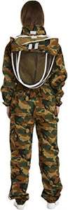 Natural Apiary NA-BKSC-XXS Apiarist Beekeeping Suit, Camouflage