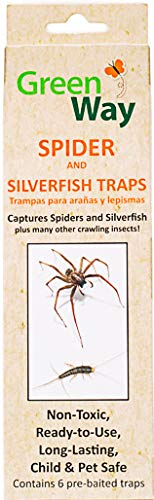 GreenWay Eco-Friendly Spider & Silverfish Trap (6 Traps) – Pest