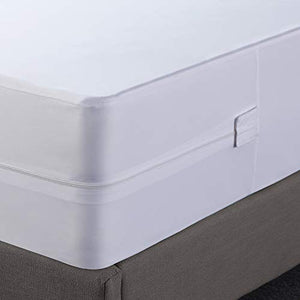 utopia bedding zippered mattress encasement - waterproof mattress protector  (twin) 