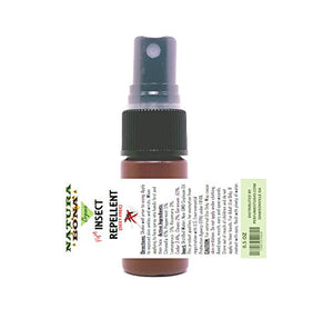 Natura Bona Organic Mosquito Repellent Spray (15 ml Travel Size Bottle)