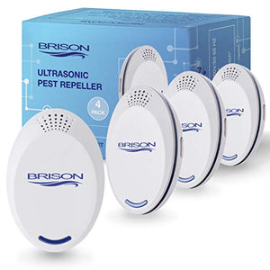 Ultrasonic Pest Repeller Portable Plug-in (4-Pack)