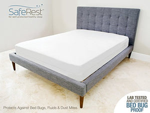 SafeRest Bed Bug Mattress Encasement (Queen, 9"-12")