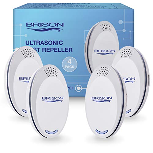Ultrasonic Pest Repeller Portable Plug-in (4-Pack)