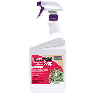 Bonide 652 Ready-to-Use Insect Soap (1 Quart Spray Bottle)