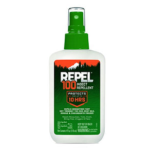 Repel 100 Insect Repellent, Pump Spray, 4-Ounce