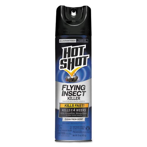 Hot Shot Flying Insect Killer3 Aerosol (Pack of 2 x 15 oz. Cans)