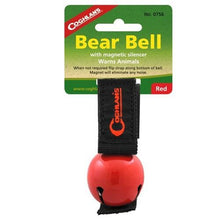 Load image into Gallery viewer, Coghlan&#39;s Bear Bell with Magnetic Silencer, Red