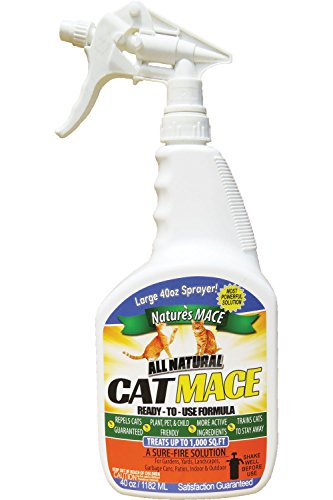 Nature's Mace Cat MACE Cat Repellent (40 oz Spray Bottle)