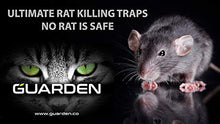 Load image into Gallery viewer, Guarden All Weather Rat Snap Traps, Kills Gophers, Voles, Mice, and Rat (6 Traps)
