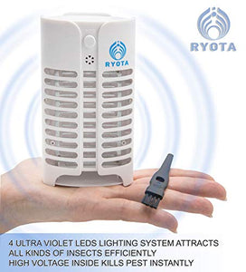 RYOTA Electric Indoor/Outdoor Bug Zapper with UV Light