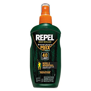 REPEL Sportsmen Max Insect Repellent Pump, 6-oz