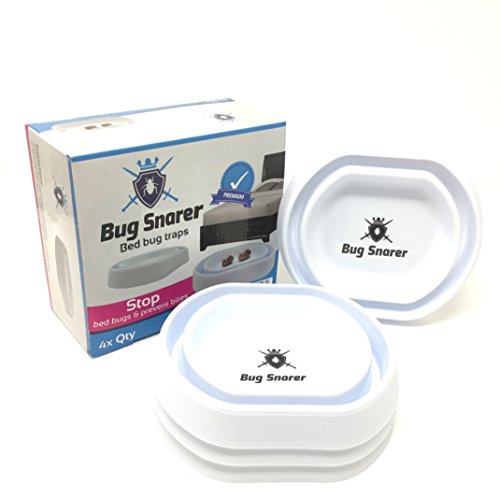 Bug Snarer Bed Bug Interceptor Trap (8 Pack, White)