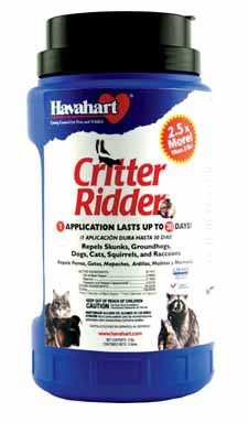 Havahart Critter Ridder Animal Repellent, 5 Pound Granular Shaker