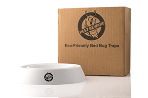 Pest Beware Bed Bug Interceptor Trap (Pack of 4, White)