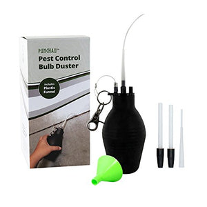 Pest Control Bulb Duster, Use w/ Dusts or Granules