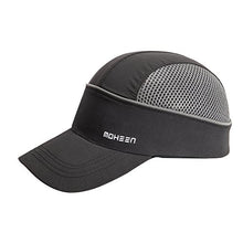 Load image into Gallery viewer, Safety Bump Cap with With Reflective Stripes, Lightweight and Breathable Hard Hat Head Protection Cap(Long,Black)