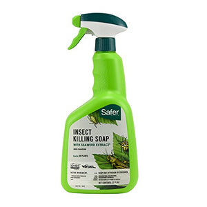 Safer Brand 5110-6 Insect Killing Soap (32 oz Spray Bottle)