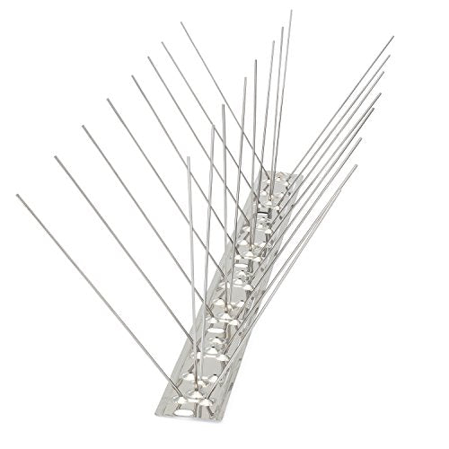 Bird Blinder Stainless Steel Bird Spikes for Pigeons and Small Birds (11 Ft)
