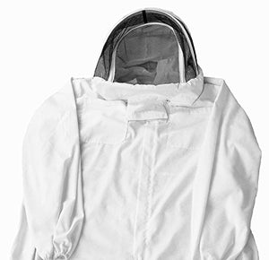 VIVO Professional XL Cotton Full Body Beekeeping Bee Keeping Suit, with Veil Hood (BEE-V106XL)