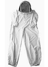 Load image into Gallery viewer, VIVO Professional XL Cotton Full Body Beekeeping Bee Keeping Suit, with Veil Hood (BEE-V106XL)