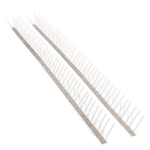 Bird Blinder Stainless Steel Bird Spikes for Pigeons and Small Birds (11 Ft)