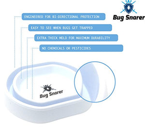 Bug Snarer Bed Bug Interceptor Trap (4 Pack, White)