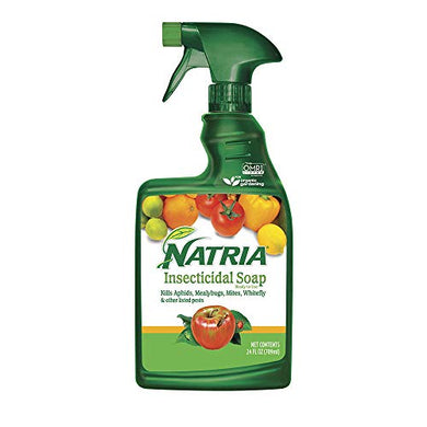 Natria 706230A Insecticidal Soap Organic Miticide (24 oz Spray Bottle)