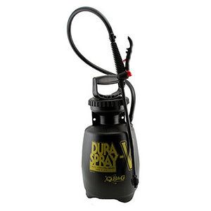B & G Equipment 12011829 Dura-Spray Plastic Sprayer, 1 gal, 12" Poly Extension, Adjustable Nozzle, Viton Gaskets and Seals, 30" Hose, Funnel Top, Metal Pump Rod, Plastic