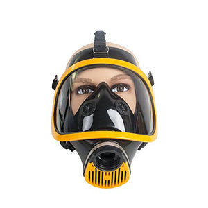 Zinnor Full Face Gas Mask Organic Vapor Respirator w/Activated Carbon Respirator