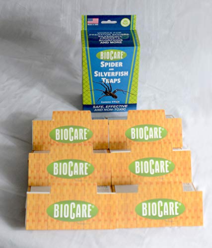 BioCare Spider and Silverfish Sticky Traps, 6 Count