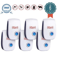 Load image into Gallery viewer, JALL Upgraded Ultrasonic Pest &amp; Rodent Repeller Plug-in (6 Pack)