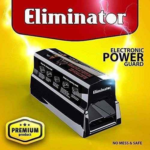 Eliminator Electronic Rodent Trap, Kills Mice, Rats, Chipmunks and Squ –  Pest Control Everything