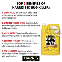 Load image into Gallery viewer, HARRIS Bed Bug Killer, Liquid Spray with Odorless and Non-Staining Extended Residual Kill Formula (Gallon)