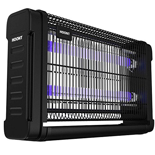 Hoont Bug Zapper Powerful Indoor Electric Fly Zapper Trap – 40 Watts, Protects 6,500 Sq. Ft. – Fly Killer, Insect Killer, Mosquito Killer – For Residential, Commercial and Industrial Use [UPGRADED]