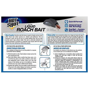 Hot Shot Ultra Liquid Roach Bait Station (6 Count)