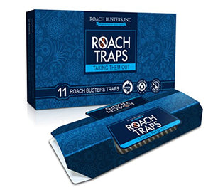 Premium Non-Toxic Cockroach Traps (11 Count)