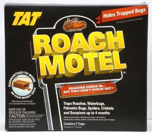 Black Flag TAT Roach Motel Monitor / Traps (2 Packs of 6, 12 Traps)