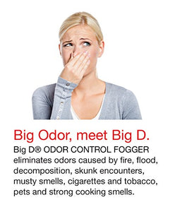 Big D 5 oz Odor Control Fogger Aerosol (12 Pack)